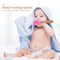 Baby Wooden Silicone Feeding Spoon Toddlers BPA-free Tableware (8) Newly