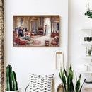 5D DIY Diamond Painting Flower Living Room Full Drill Rhinestone Mosaic Pic