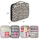 #A Watch Organizer Box Leopard Print Storage Case for Garmin Fenix 7 Series Pouc
