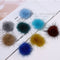 Design Faux Fur Elegant Soft Fluffy Detachable Nail Pom Balls Removable