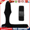 2pcs Fishing Rod Covers Pole Glove Protector+Tie Wrapping Band Belt (Black)