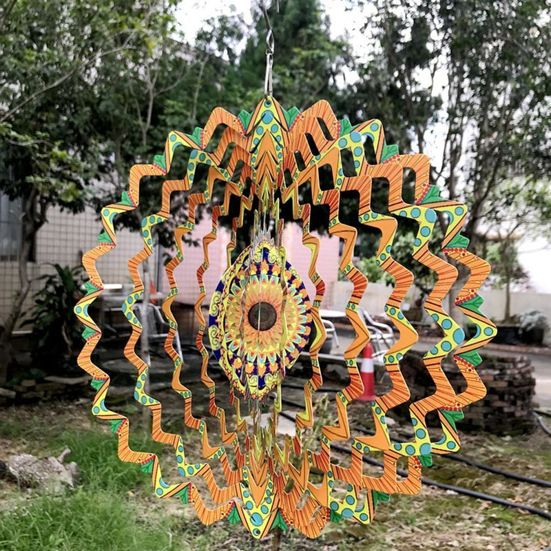 Decoration Wind Spinner Wind Chime SunFlower Wind Catchers Hanging Ornament