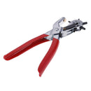 Leathercraft Eyelet Puncher Plier Sewing Machine Belt Revolve Punching Hand Tool