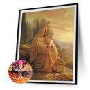 (DB3133) 5D HAZLO TÚ MISMO taladro completo flor flores punto de cruz pintura de diamantes (B)