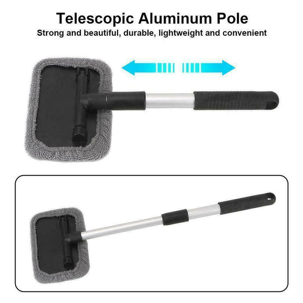 Car Window Clean Brush Windshield Glass Cleaning Tool Microfiber 8 with W7J1