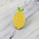 Creative Yellow Lemon Brooches Enamel Badges Jacket Bag Decor Jewelry Gift