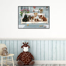 5D DIY Full Drill Diamond Painting Dogs Cat Cross Stitch Embroidery Mosaic