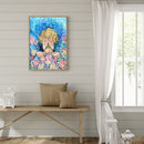 Flowers Pregnant Mother 40x50cm Oil Paint By Numbers Picture DIY