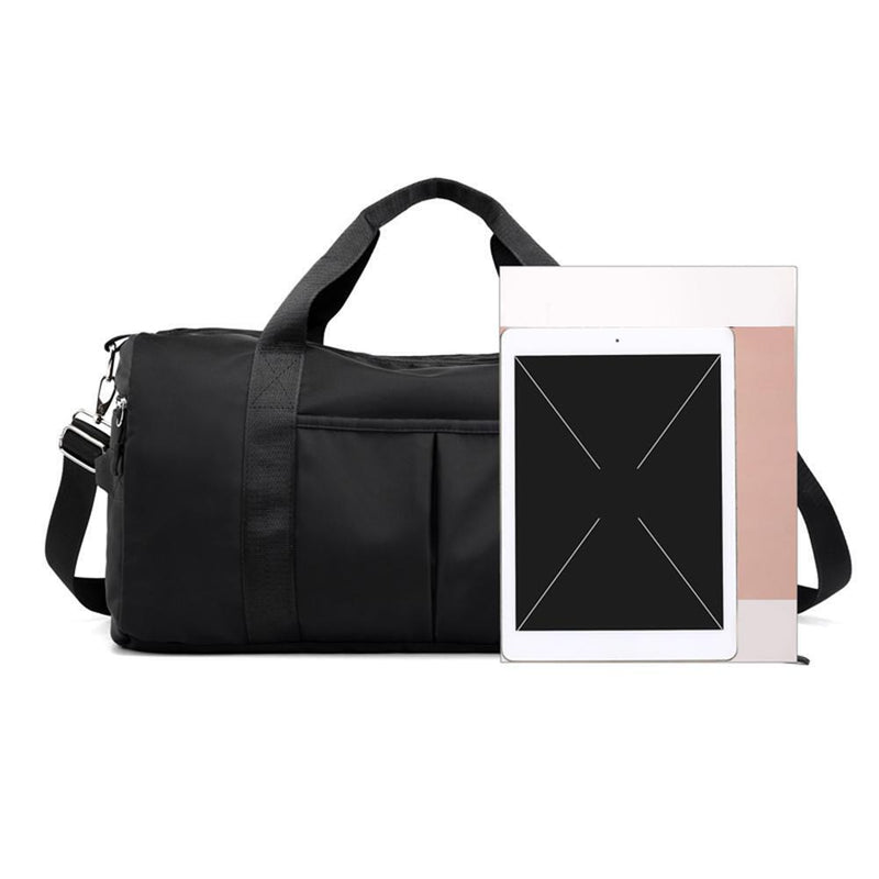 Unisex Nylon Travel Handbag Waterproof Sports Gym Large Messenger Shoulder Bag