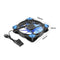 PC Computer 33 LED 120mm Silent Computer Case Heatsink Cooler Fan(Blue)