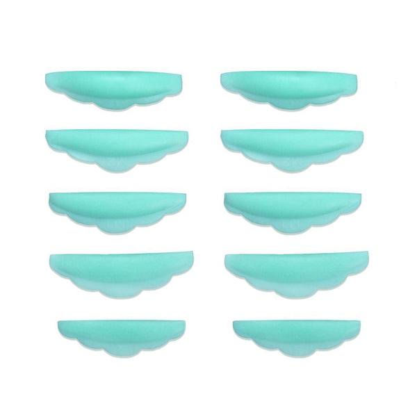 Edge Silicone 5 Pairs Perming Pad Eyelash Patches Lashes Lift Tool Patches