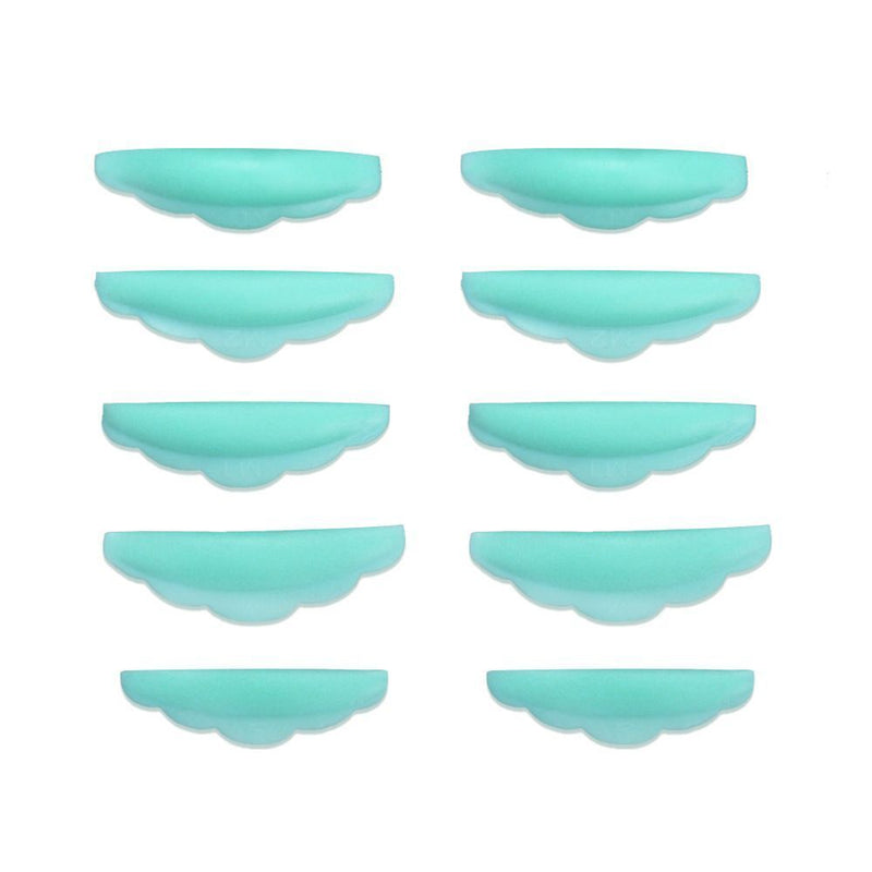 Edge Silicone 5 Pairs Perming Pad Eyelash Patches Lashes Lift Tool Patches