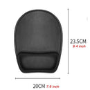 Soft Comfortable Ergonomic PU Sponge Mouse Pad Hand Support Mice Mat Wrist Rest