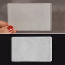 Office Supplies Business Card Case Translucent ID Card Holder Protection Sleeve