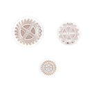 3Pcs/Set Sugarcraft Plunger Gear Shape Cake Tools Fondant Cutter Baking Mold