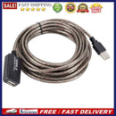 5/10/15/20m USB 2.0 Extension Cable Male to Female Active Repeater Extender Cord