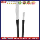 2pcs Retractable Jazz Drum Brushes Sticks Percussion Drumsticks (White)