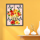 5D Diamond Painting DIY Light Butterfly Full Round Drill Crafts Home Decor Gi