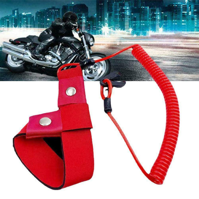 Boat Kill Engine Stop Switch Safety Lanyard Emergency Switch Flame Flameout A8F7