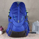 Unisex Waterproof Outdoor Sports Shoulder Bag Travel Backpack (Bright Blue)