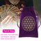 Constellation Star Moon Tarot Game Card Storage Bag (Purple Flower of Life)