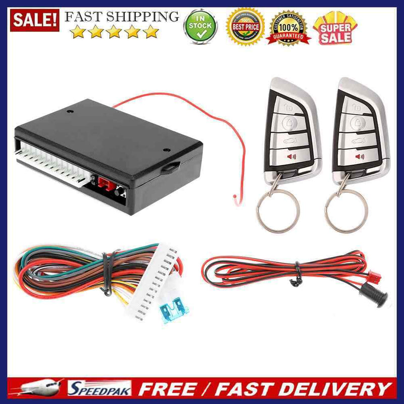 Car Remote Central Door Locking Kit Auto Keyless Entry Alarm System 405/T304