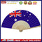 Independence Day Flag Oil Paint Folding Fan By Numbers DIY Painted Art Crafts