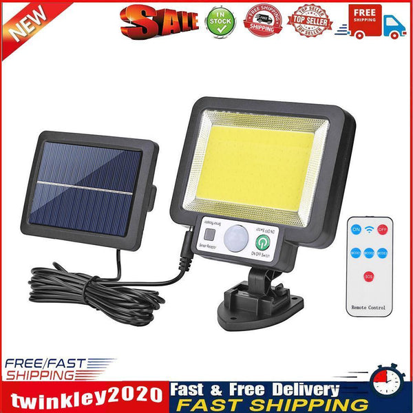 Solar Wall Light Outdoor Waterproof Motion Sensor Outdoor Garden Lamp (D) Newly