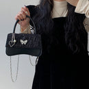 Butterfly Love Shoulder Bag Women Mini Heart Chain Messenger Bag Small Purses