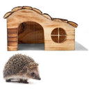 Wooden Hamster Nest House Tasteless And Non-toxic Hut Animals Small I9W0