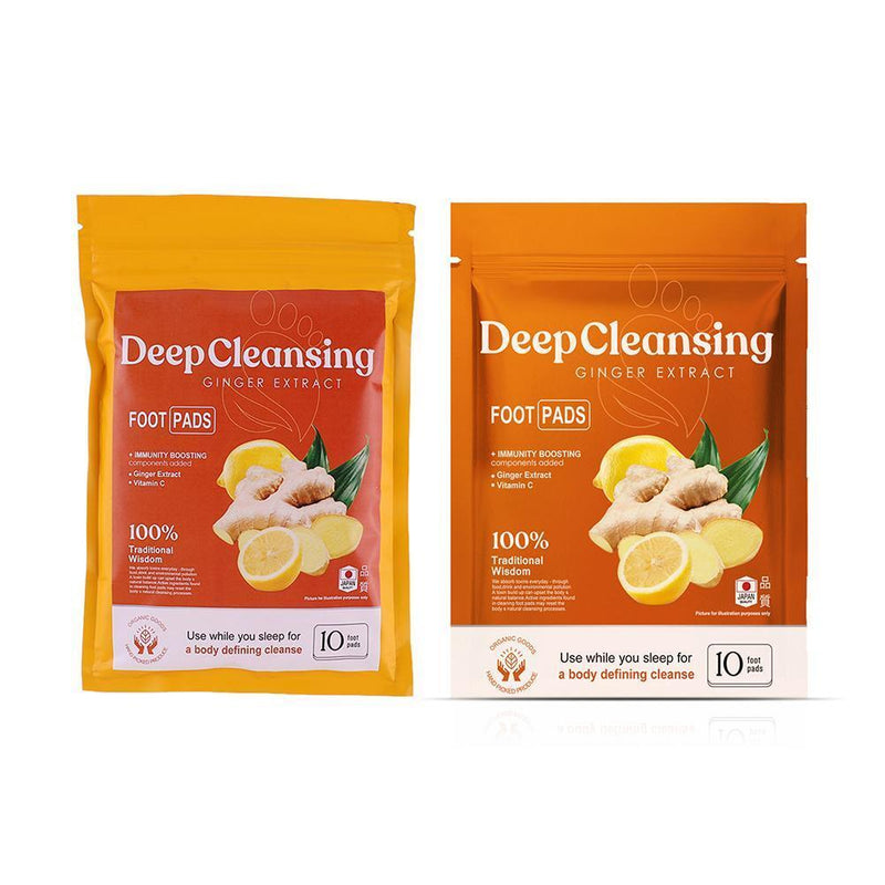 Bamboo Vinegar Ginger Foot PatchRelieve Fatigue Improve Sleep Quality(old)