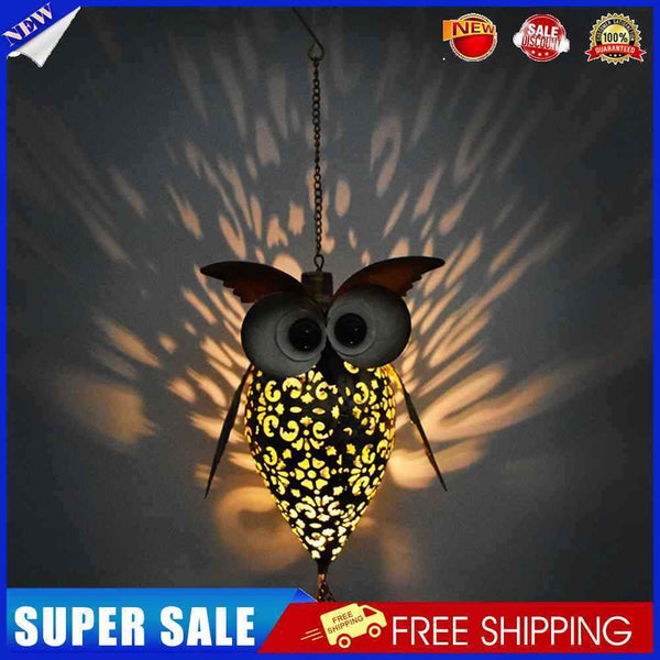 Solar LED Owl Bird Lights Garden Balcony Path Yard Patio Decoration Lights