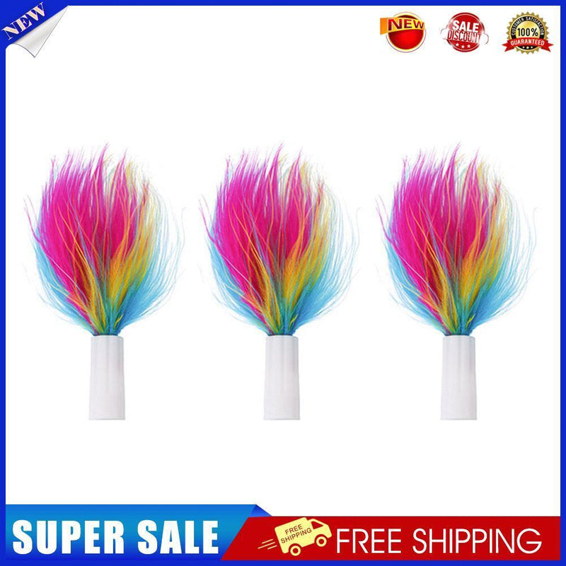 Auto Stick Feathers Replacement Head Interactive Electric Cat Toys (3pcs)