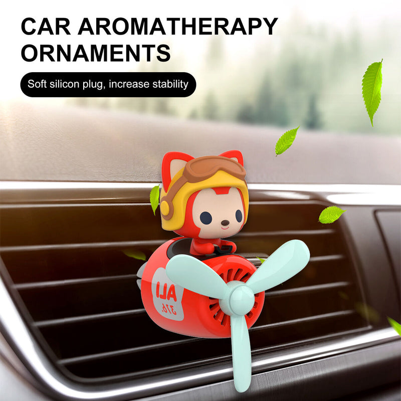 Car Air Freshener - Car Diffuser Air Vent Aromatherapy with Refill Pads (B)