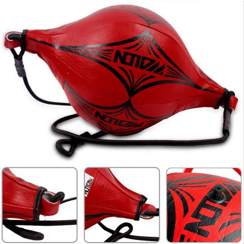 2Double End Muay Thai Boxing Punching Bag Speed Ball Punch Training Fitness