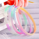 Candy Color Luminous Bracelet Silicone Glow in the Wristband Dark Gift Z1J best
