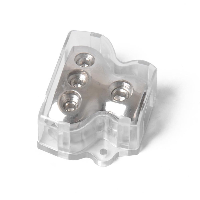 3-Way Car Audio Amp Power/Ground Cable Splitter Power Distribution Block Newly