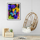 Diamond Painting 5D Flower Butterfly DIY Full Round Drill Mosaic Picture Craf