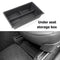 #A Car Under Seat Storage Case Auto Interior Back Seat Organizers for Tesla Mode