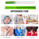 Glass Nail File Block Nail Polish Sanding Buffer Strips Polishing (Green) Newly