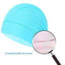 SPA Swimming Caps for Adults Women Men Soft Sports Pool Hat (Lake Blue)