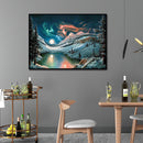 Snow Landscape Diamond Painting 5D DIY Drill Point Craft Diamond Embroidery