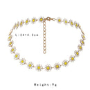 Fashion Family Jewelry Party Women Clavicle Necklace Choker Boho Daisy Necklace