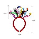 Headwear Hair Band Funny Headband Hair Clips Happy Birthday Hair Hoop