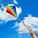 Large Rainbow Kites Easy To Assemble Launch Fly-Best For Outdoor Kite Beach P6V4