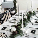 23cm Artificial Cypress Leaves Simulation Flower Christmas Bouquet Wedding G0Z3