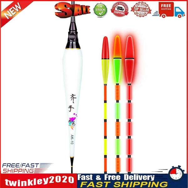 Electric Bite Float Luminous Carp Fish Stick Bobber Fishing Tackle (AK-10) Newly