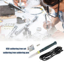 5V 8W USB Electric Solder Iron Kit Heat Pencil Welding BGA Repair Tools
