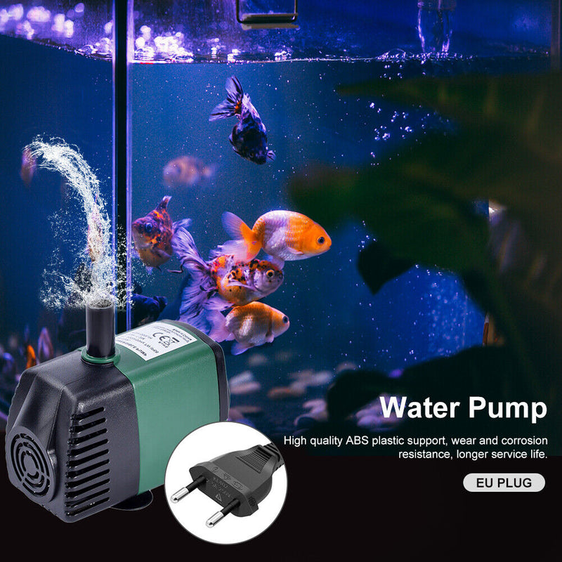 600L/H 7W Submersible Aquarium Circulating Ultra-quiet Pond Water Fountain Pu