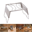 Mounthiker BBQ Grill Rack Holder Portable Folding Stove Rack for Picnic Fis